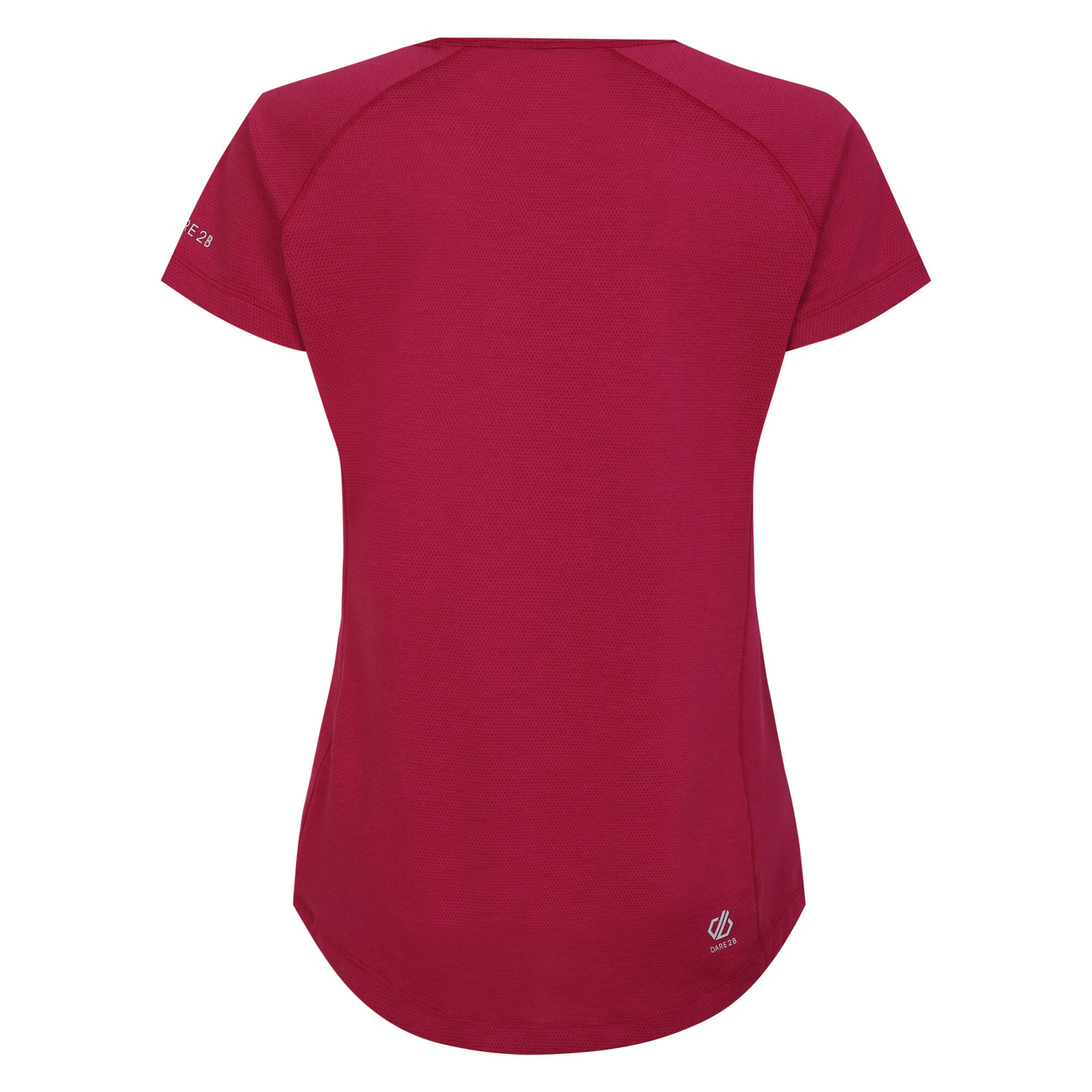 Camiseta Corral para Mujer Rosa Baya Jaspeada 2/4