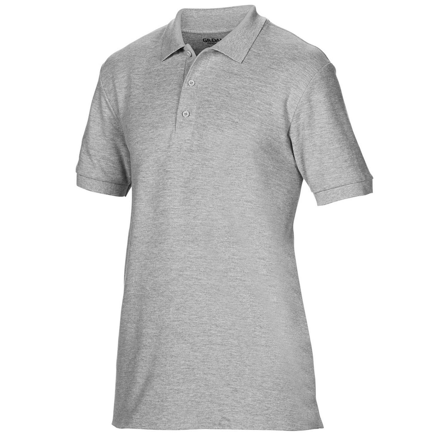 Polo Motif/style Uni HAMMER Homme (Gris) 3/3