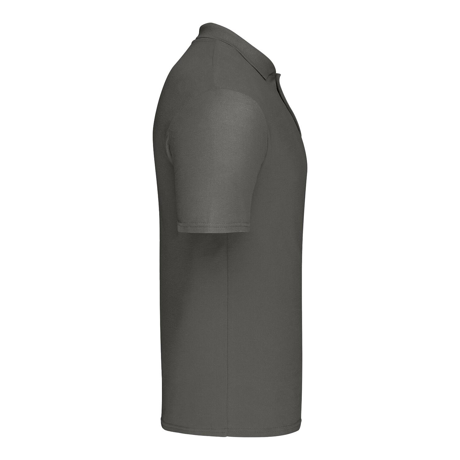 Heren Origineel Polo Shirt (Licht Grafiet) 3/4