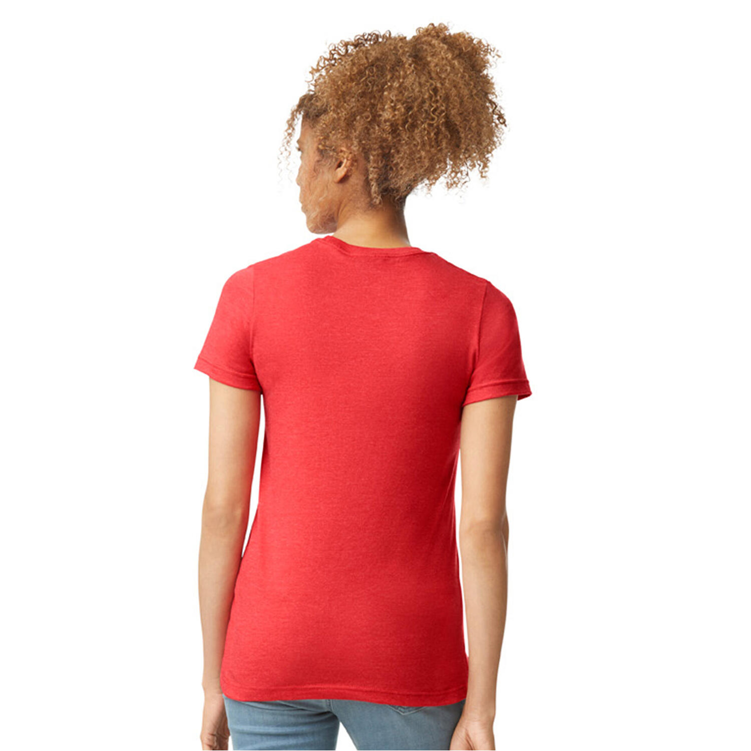 Tshirt SOFTSTYLE Femme (Rouge) 2/2