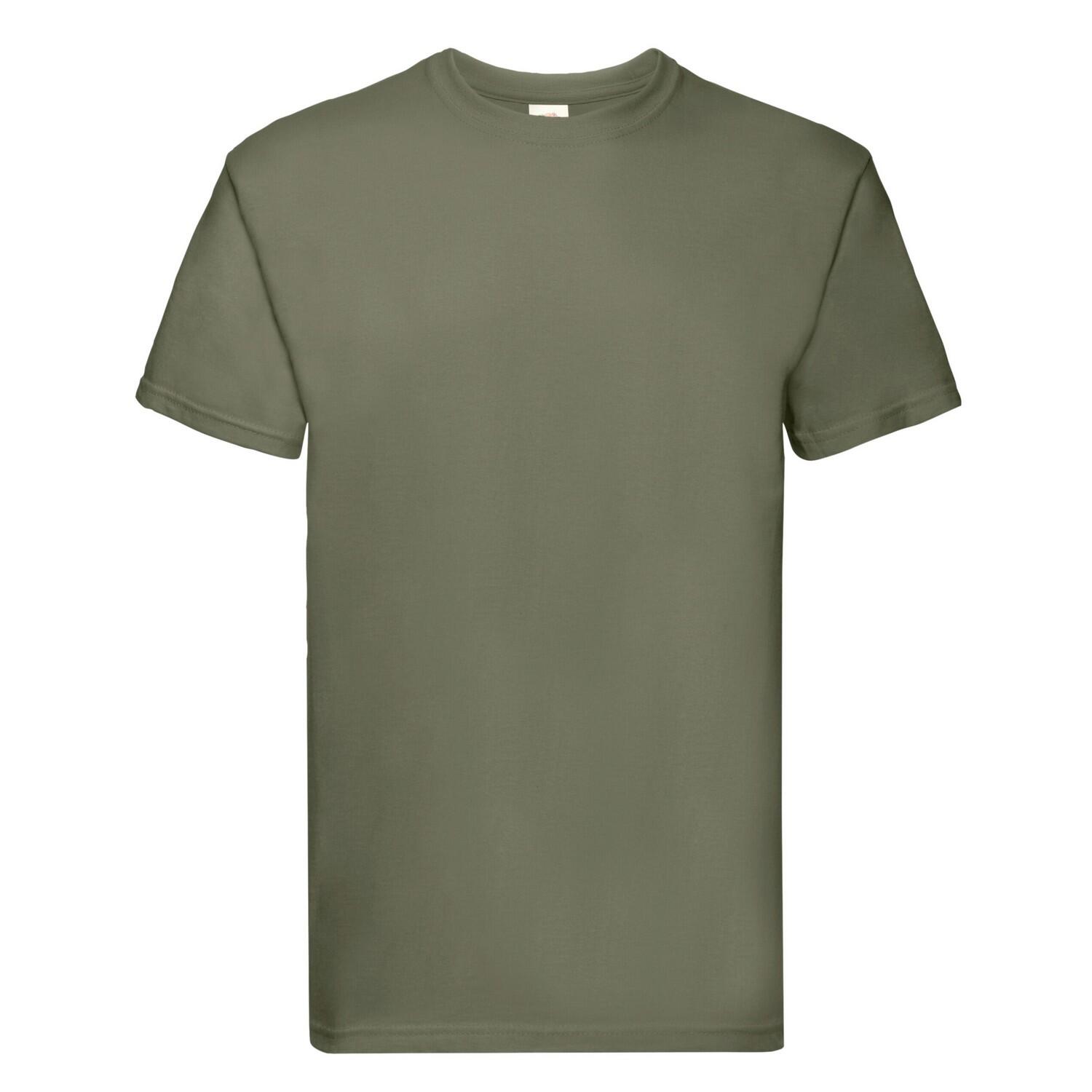 Tricou Drumeții În Natură Fruit Of The Loom Super Premium Bărbați