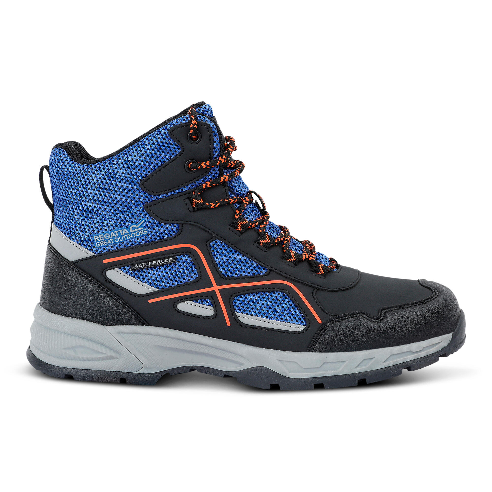 Heren Vendeavour Wandelschoenen (Olympisch Blauw/Zwart/Tango) 3/5
