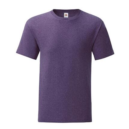 Camiseta Iconic de Jaspeado para Adultos Unisex Morado Jaspeado