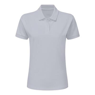 Polo Maniche Corte Donna SG Bianco