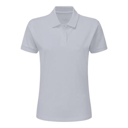 Polo À Manches Courtes Pour Femme (Blanc)