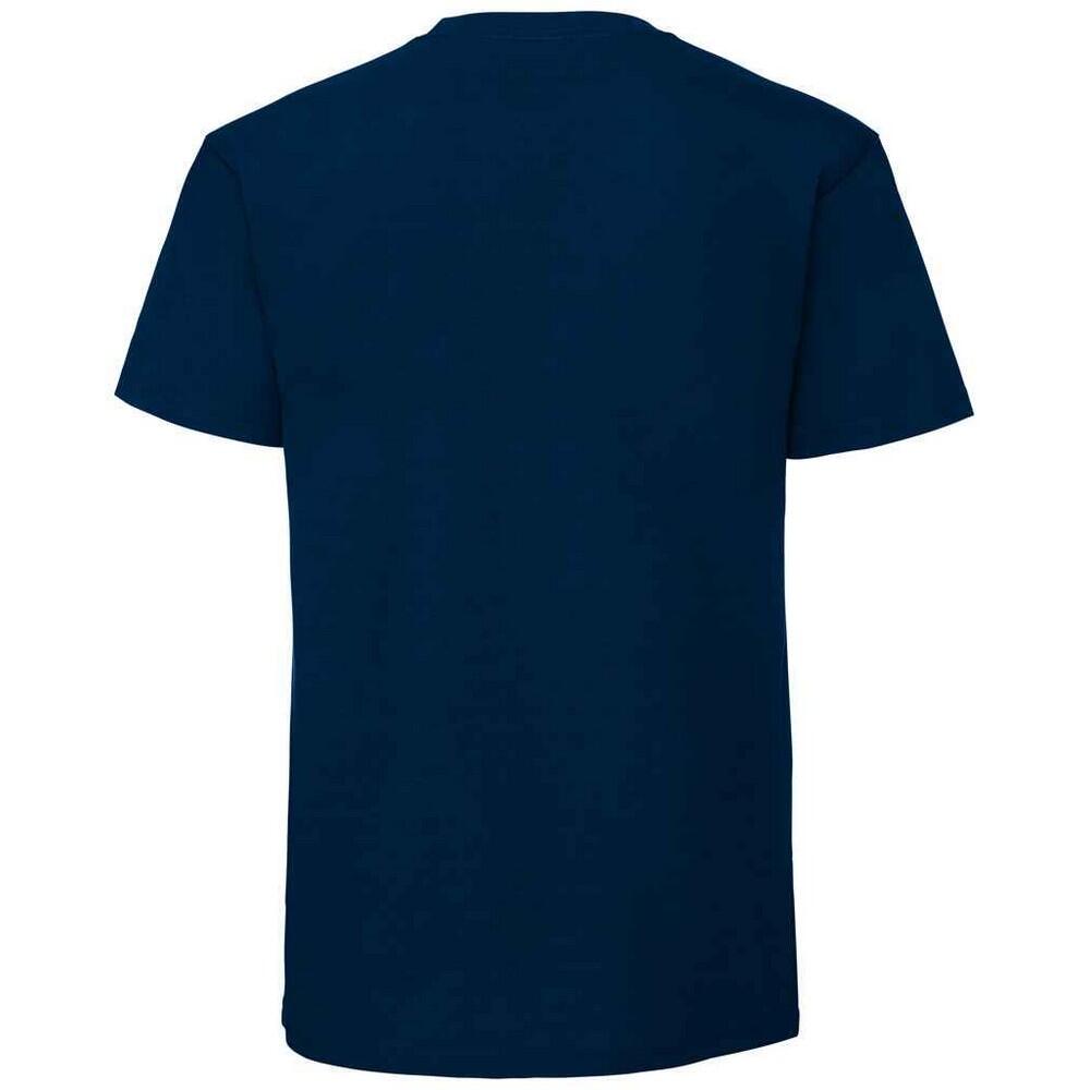 Camiseta Iconic 195 Premium de Algodón Ringspun para Hombre Azul Montaña 2/3