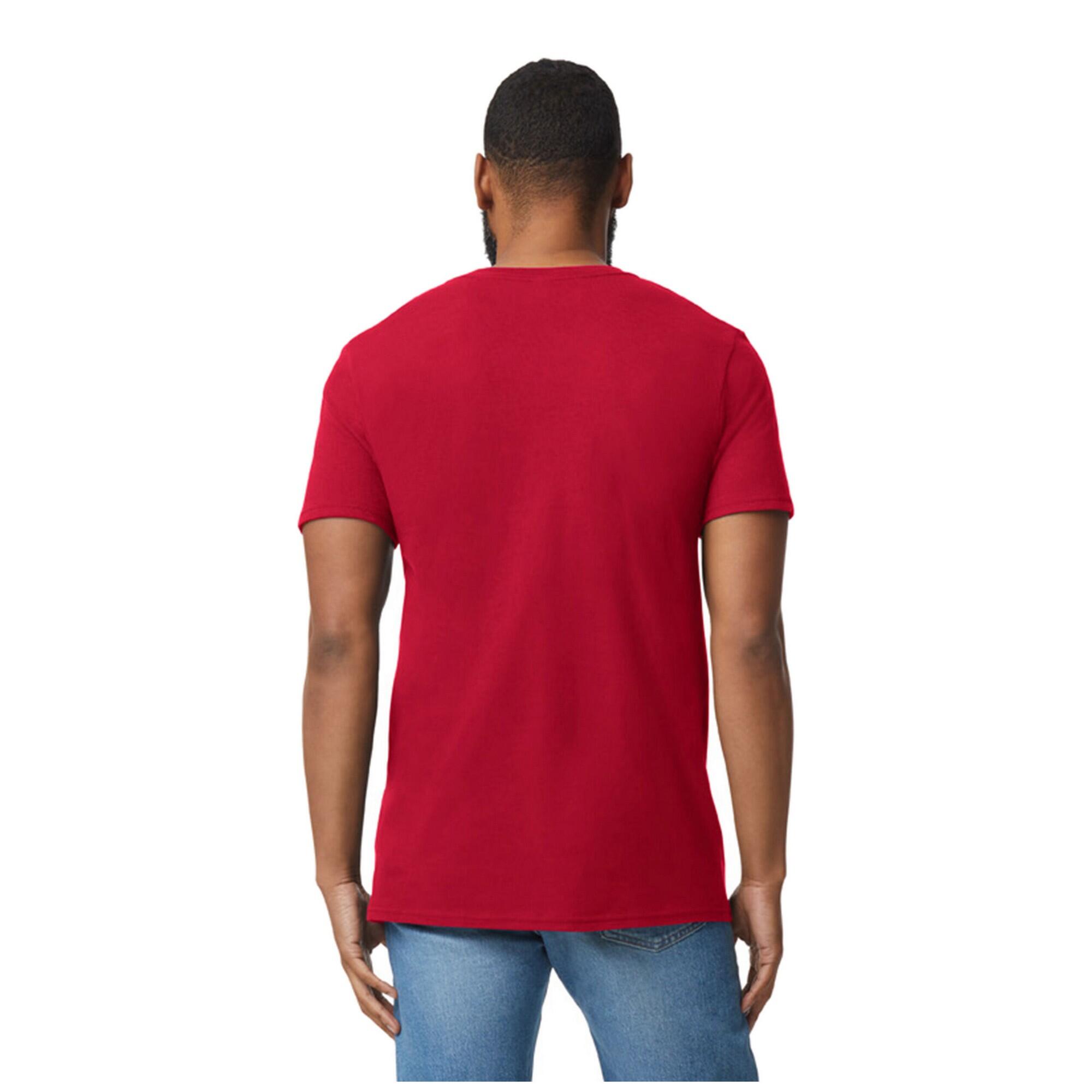 Tshirt SOFTSTYLE Adulte (Rouge Vif) 2/3