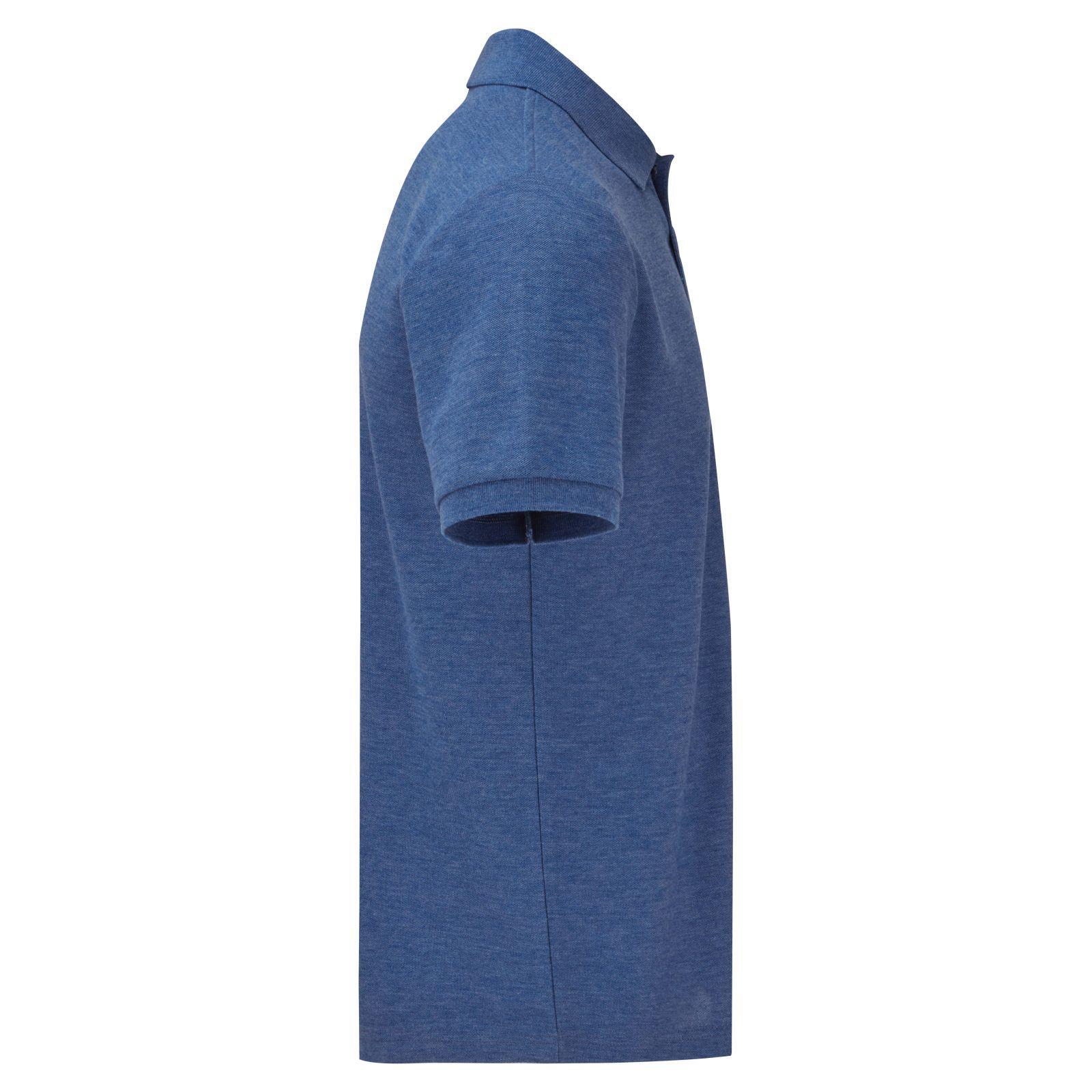 Polo Hombres Azul Real Jaspeado 3/3