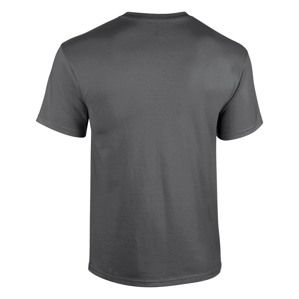 Tshirt Manches Courtes HEAVY COTTON Adulte (Gris Foncé Chiné) 2/3