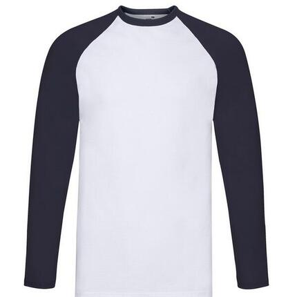 Tshirt VALUEWEIGHT Homme (Blanc / Bleu Roi)