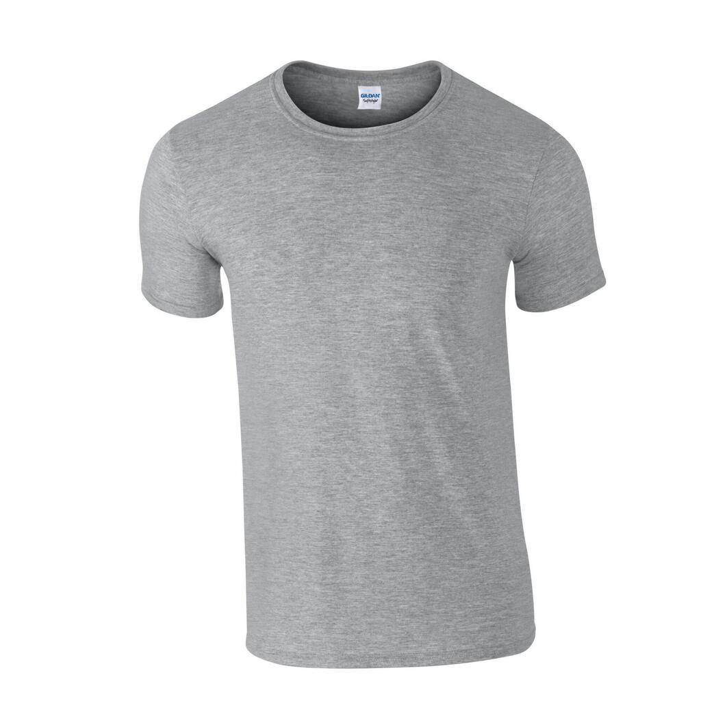 Unisex Adult Softstyle Polycotton TShirt (Sports Grey)
