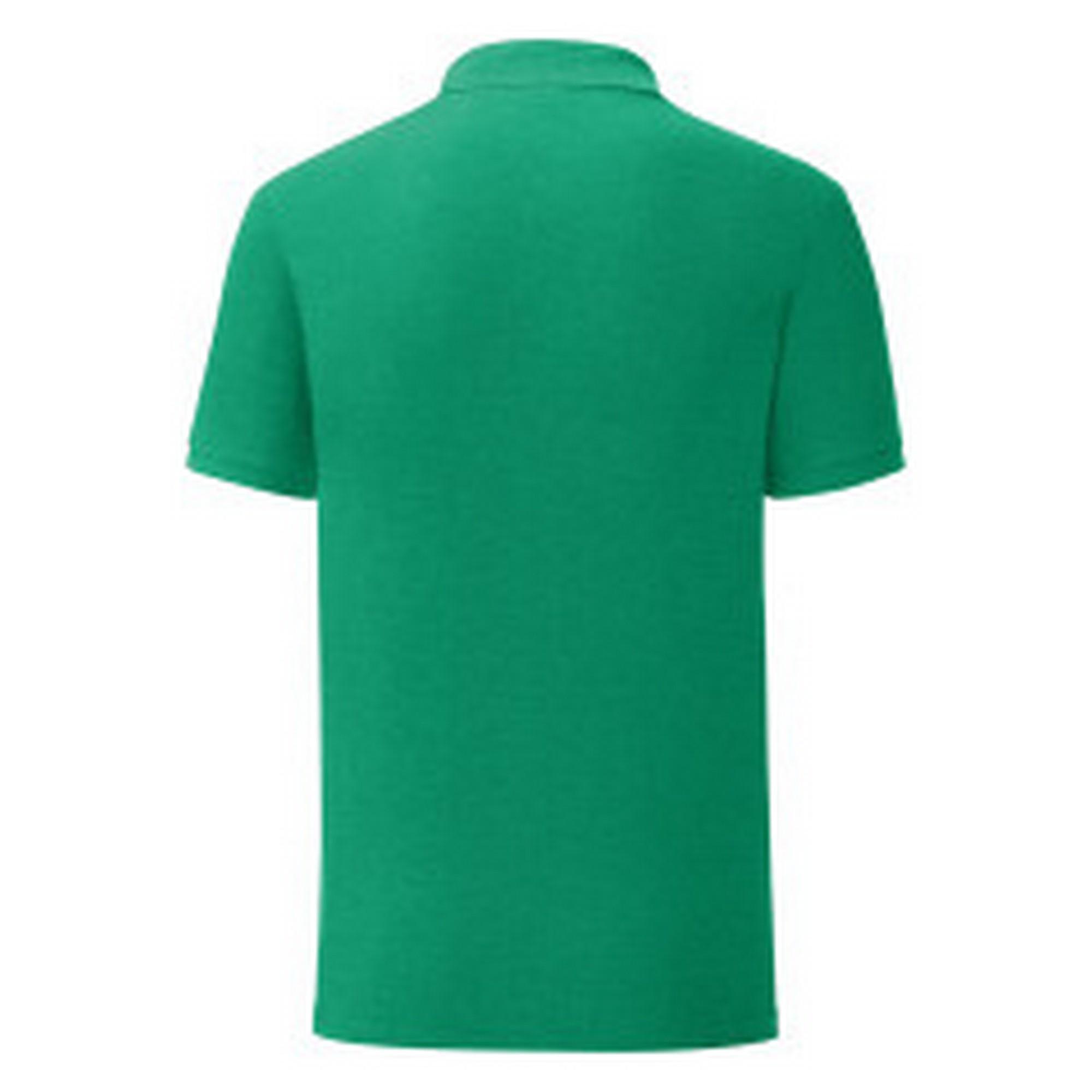 Polo Iconic Hombres Verde Jaspeado 2/3