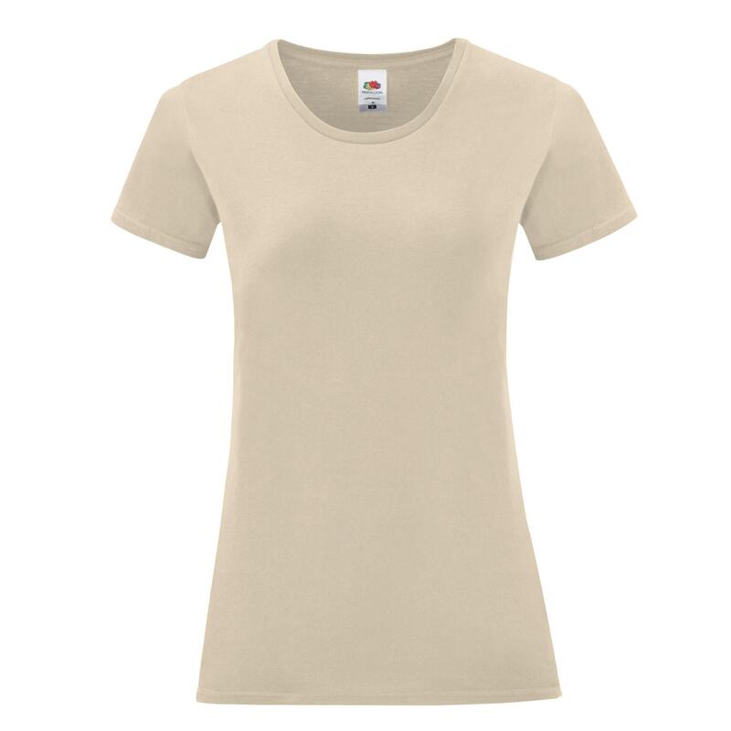 Tshirt ICONIC Femme (Beige Pâle)
