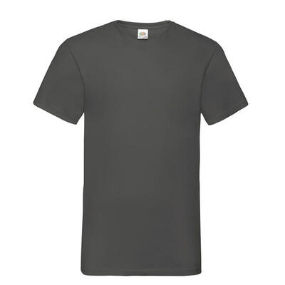 Heren valueweight v neck tshirt (marine)