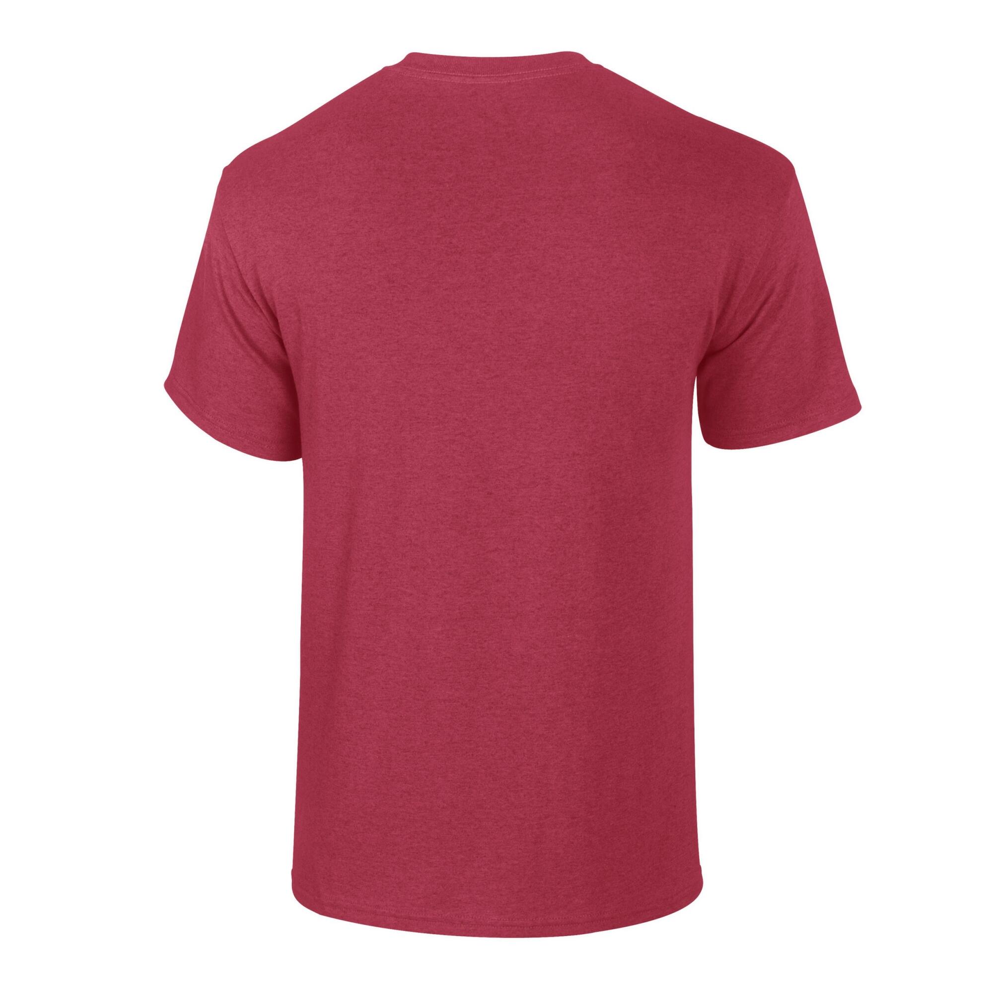 Tshirt Adulte (Rouge Foncé Chiné) 2/3