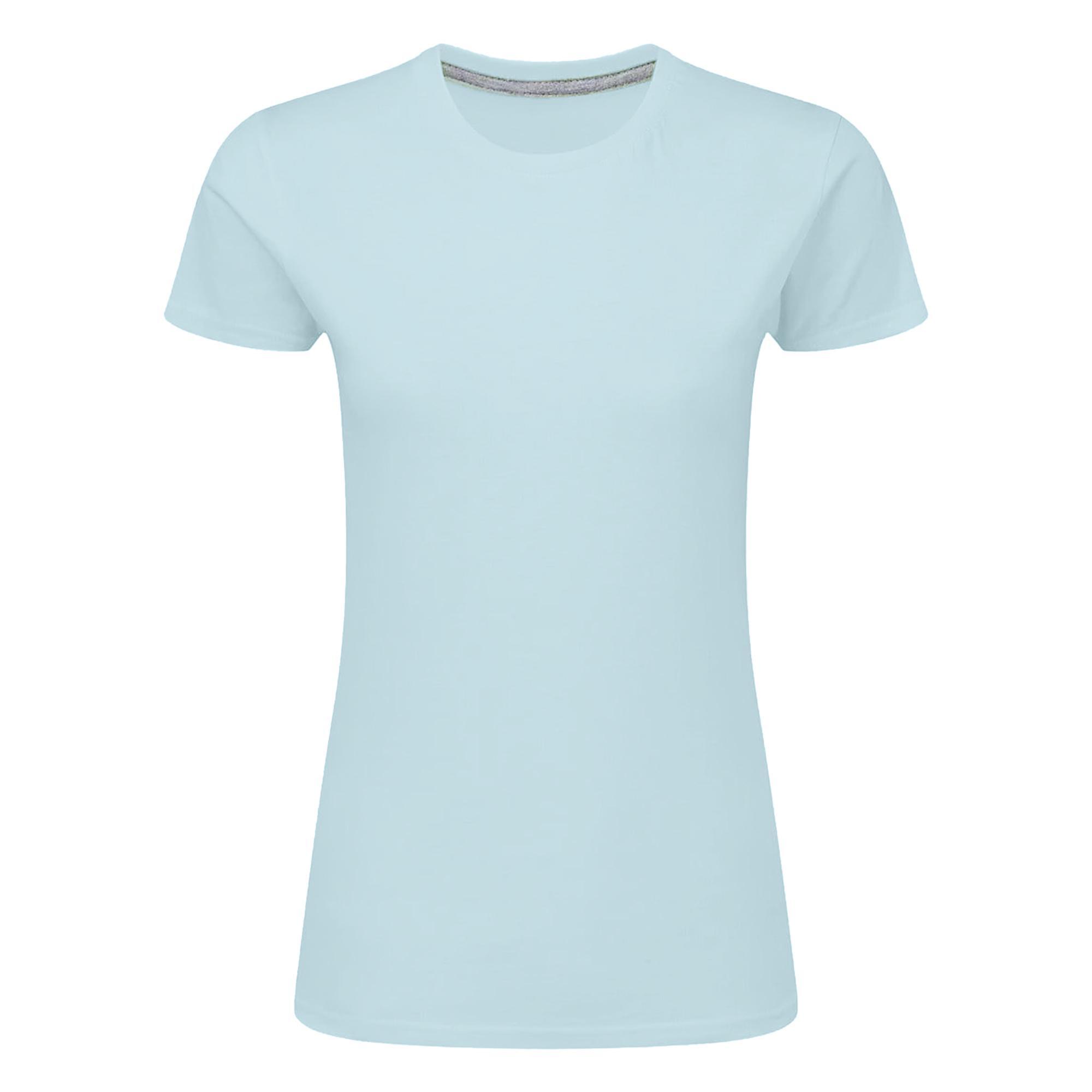 Sg - Tshirt Perfect Print Femme (bleu Ange) - T-shirt Manches Courtes - Bleu - 48 Xl - Decathlon