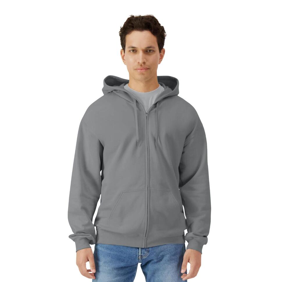 Męska Bluza Z Kapturem Softstyle Midweight Full Zip