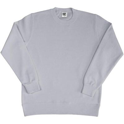 Dames crew neck long sleeve sweatshirt (marineblauw)