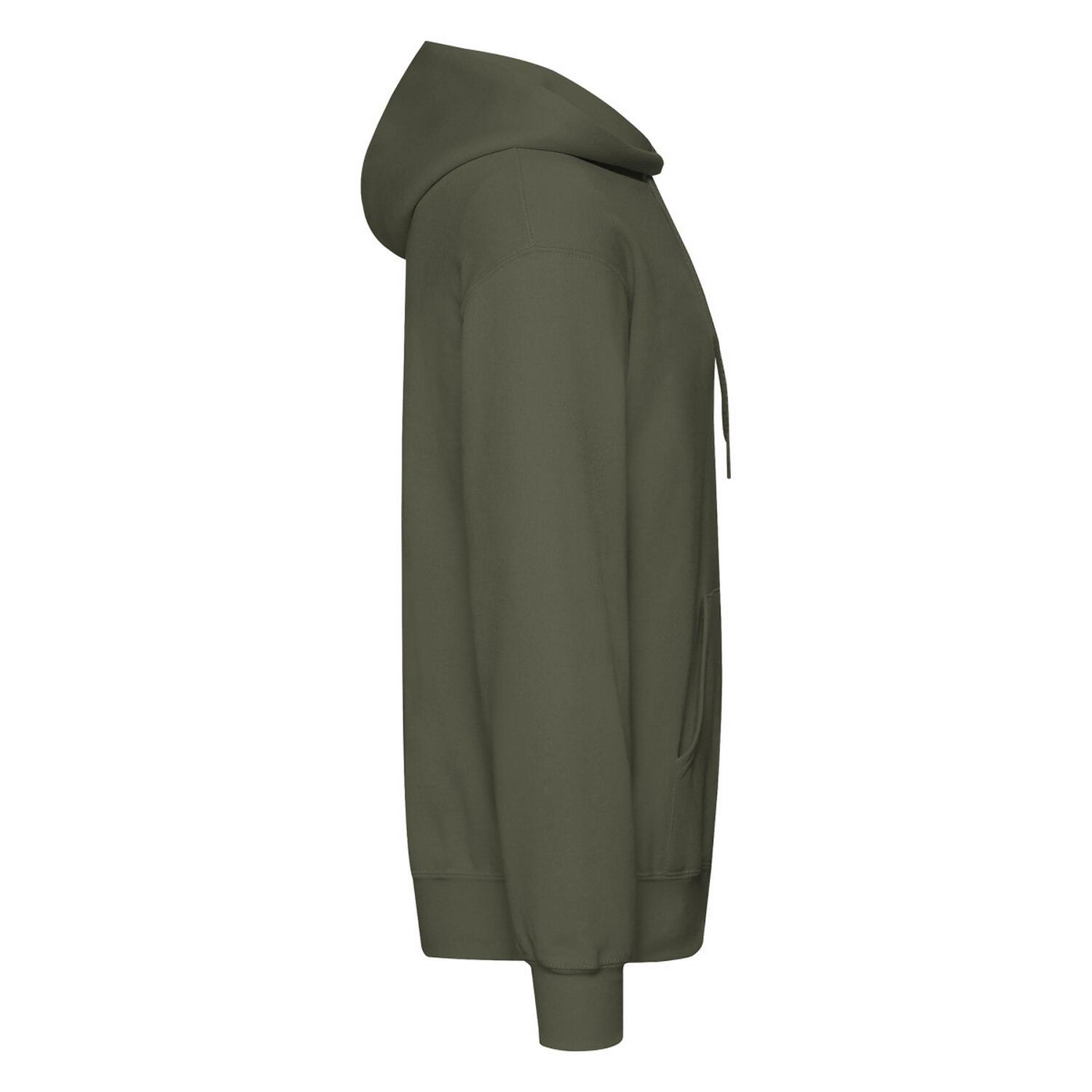 Sudadera Classic para Hombre Oliva Clásico 3/3