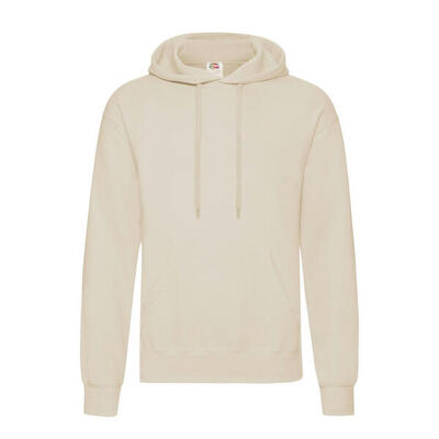 Klassieke herenhoodie (licht grafiet)