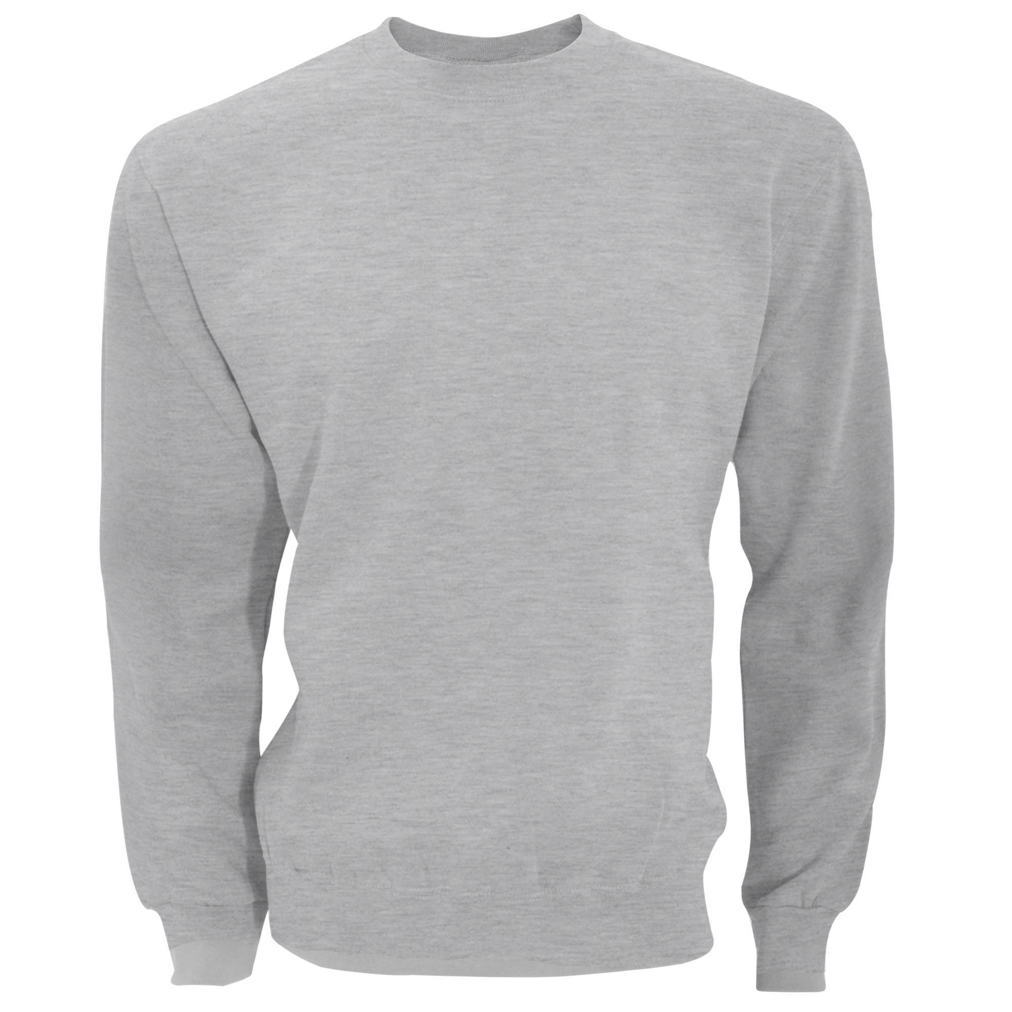 Sg - Sweatshirt Homme (gris Clair) - Sweat-shirt - Blanc - 58 4xl - Decathlon
