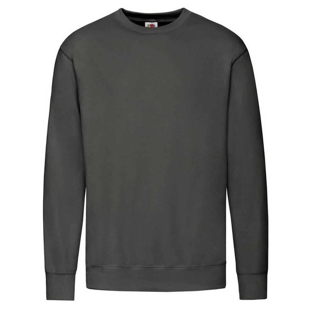 Mens Lightweight Setin Sweatshirt (Light Graphite)
