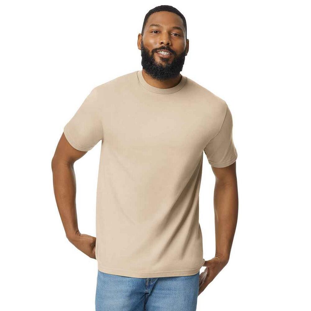 Unisex Adult Cotton Lightweight TShirt (Sand)