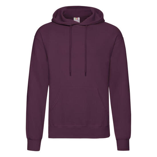 Sweat À Capuche CLASSIC Homme (Bordeaux)