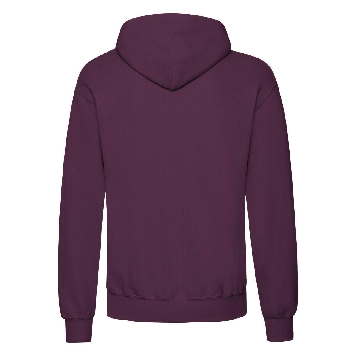 Sweat À Capuche CLASSIC Homme (Bordeaux) 2/2