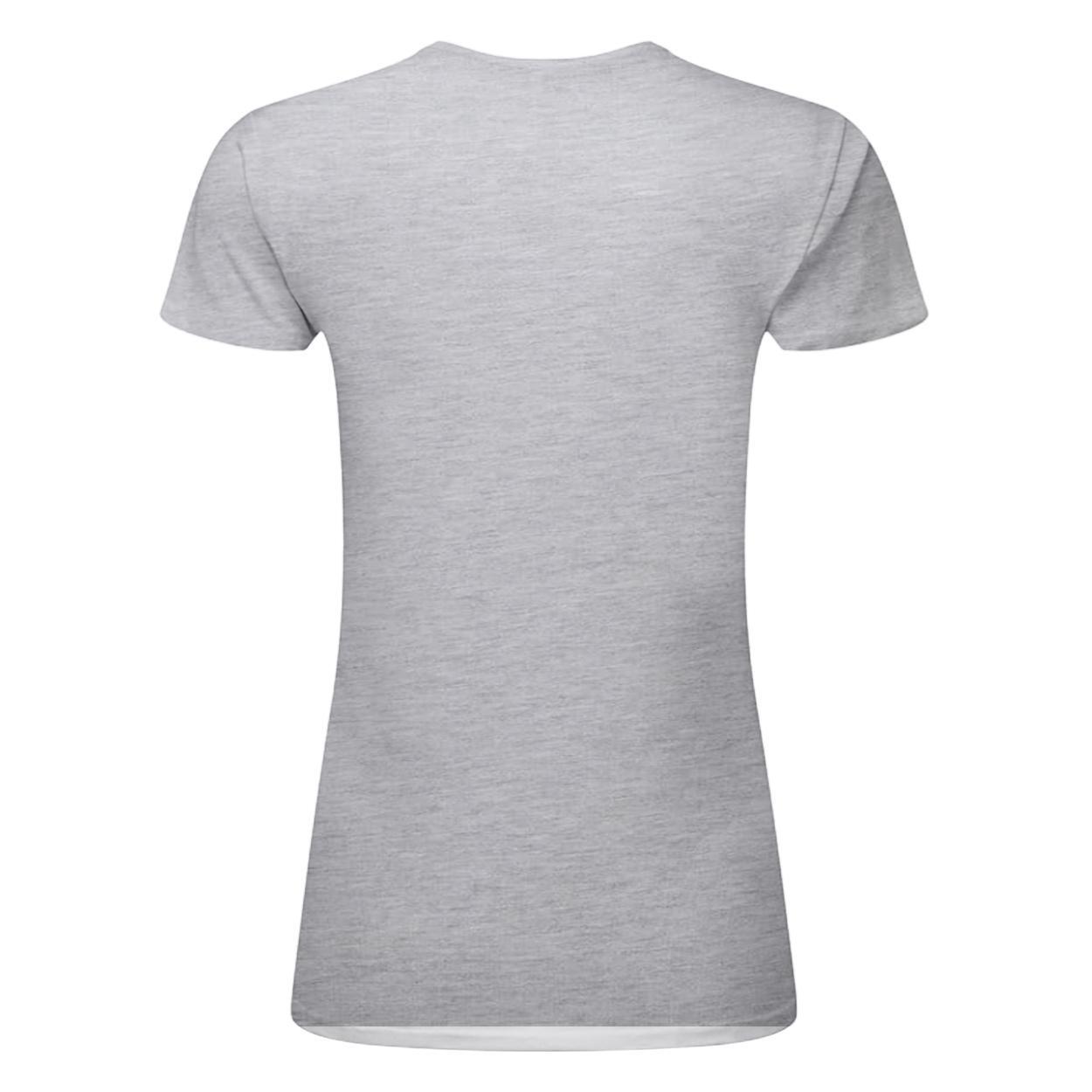Tshirt PERFECT PRINT Femme (Gris Clair) 2/2