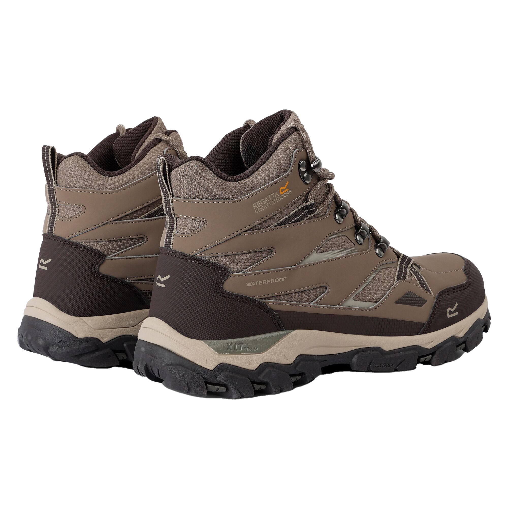 Botas de Senderismo Holcombe III para Mujer Nogal Marrón, Pimienta Blanca 2/5