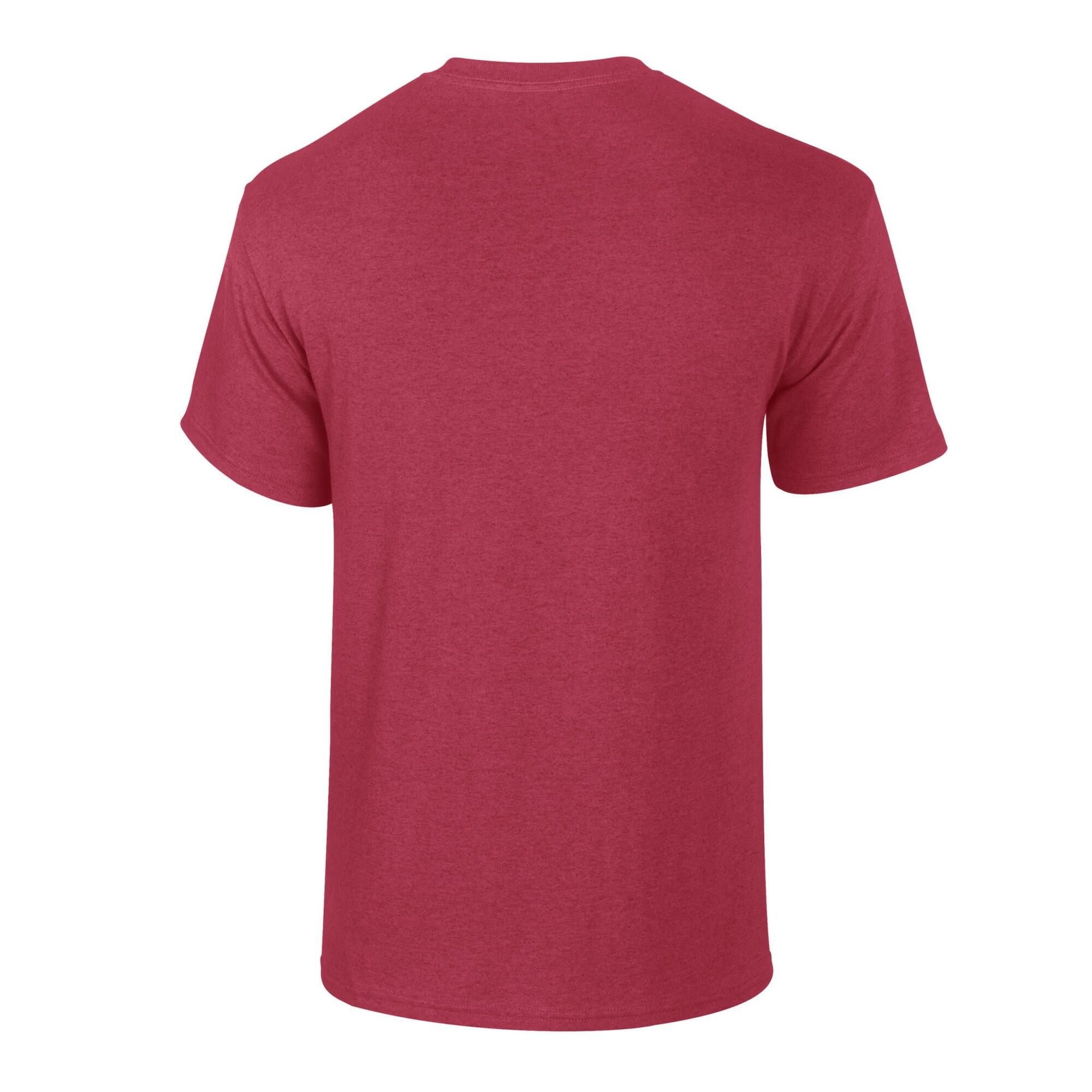 Tshirt Adulte (Rouge Foncé Chiné) 2/2