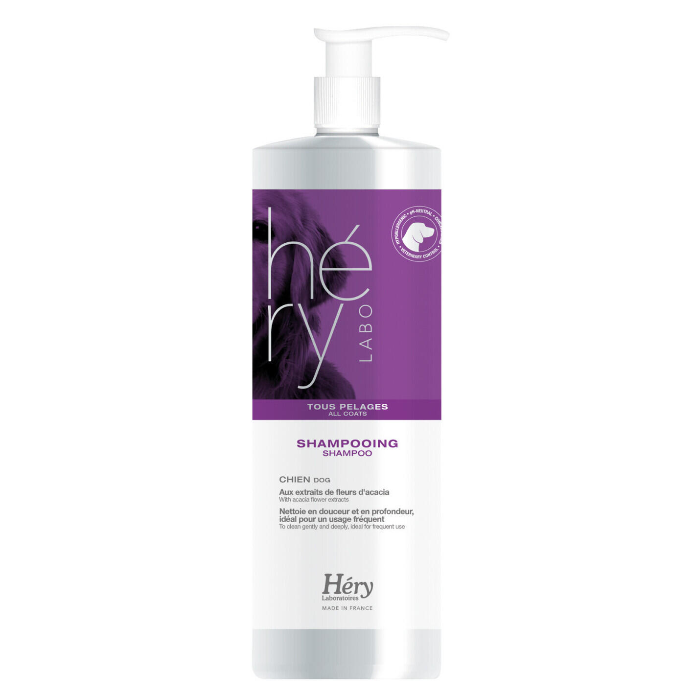 Shampoing tout pelage pour chien Héry 1/1