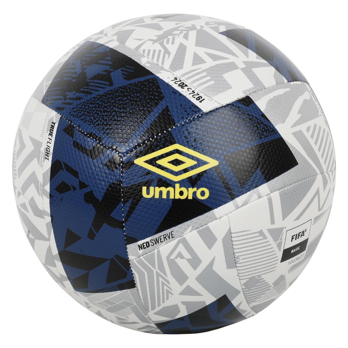 UMBRO Neo Swerve Football (Blazing Yellow/White/Poseidon)