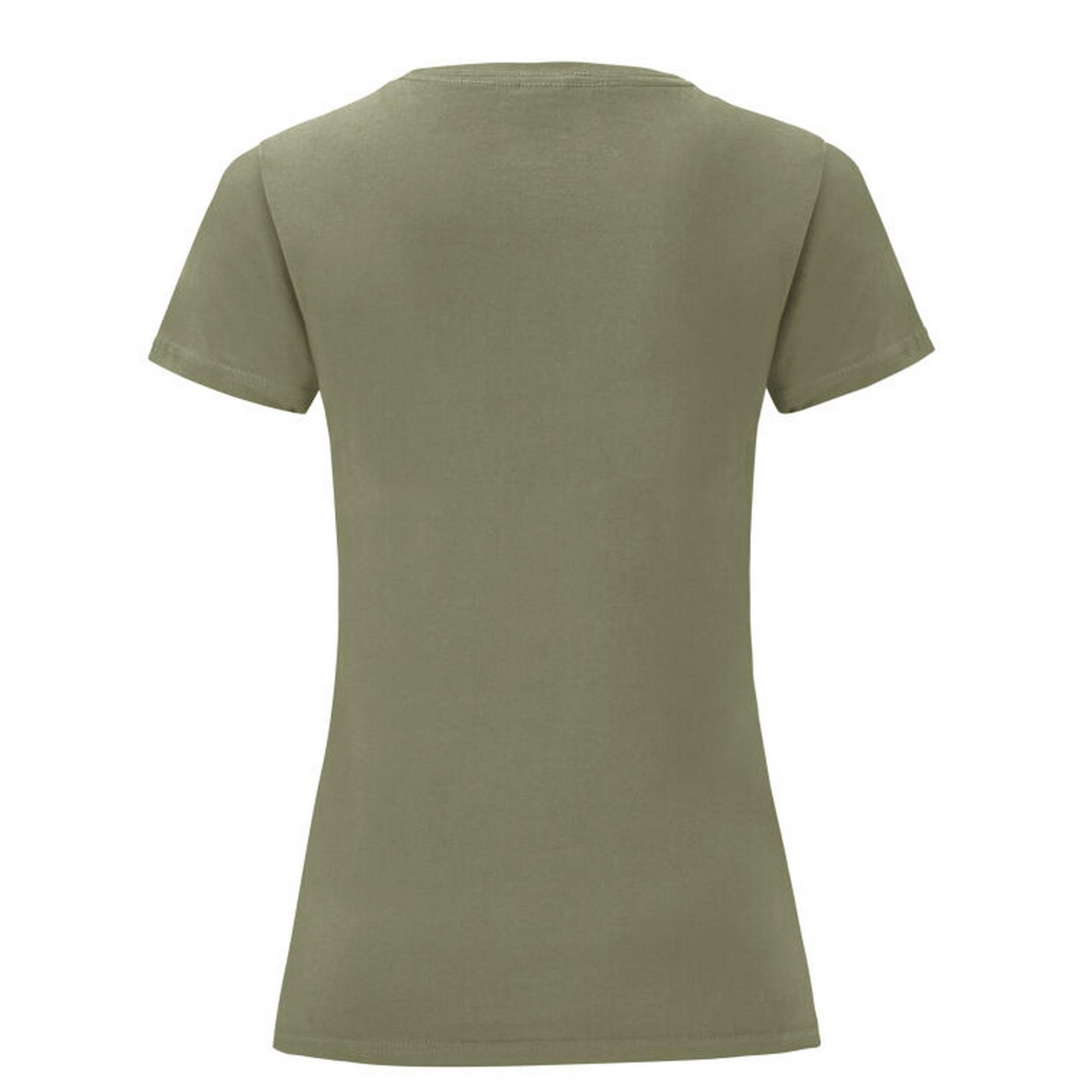 Tshirt ICONIC Femme (Olive Classique) 2/3