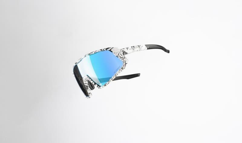 Okulary rowerowe z 3 wymiennymi soczewkami - 100% ochrona uv - uva - uvb optymal