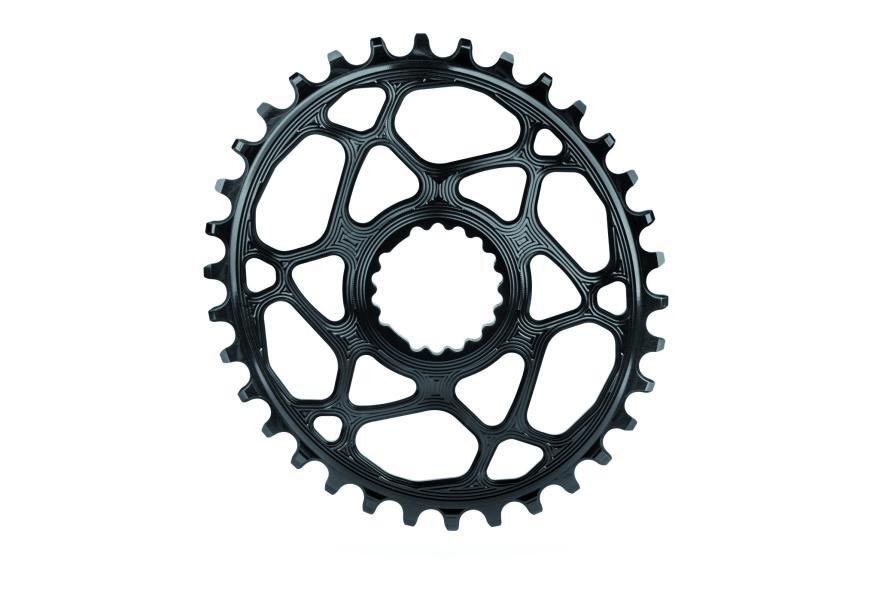 ABSOLUTE BLACK CORONA ABSOLUTE BLACK OVALE CANNONDALE DM BLK 34T
