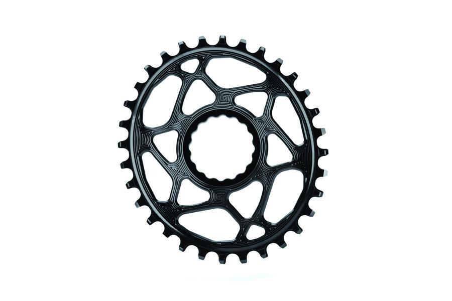 ABSOLUTE BLACK CORONA ABSOLUTE BLACK OVALE Rface Cinch DM BOOST BLK 34T