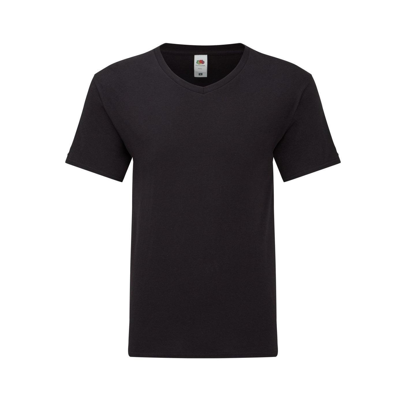 Fruit Of The Loom - Tshirt Iconic Homme (noir) - T-shirt Manches Courtes - Noir - 60 5xl - Decathlon