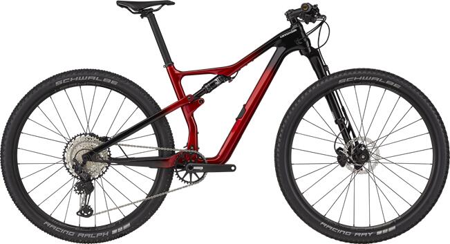 CANNONDALE BICI MTB CANNONDALE SCALPEL CARBON 3 TG.M ROSSO