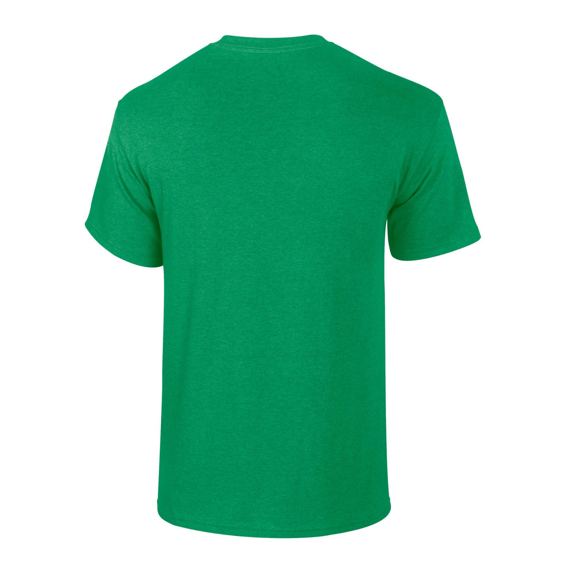 Unisex Antiek zwaar Tshirt voor volwassenen (Antiek Iers Groen) 2/2