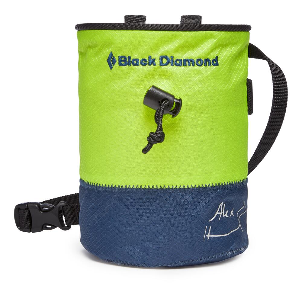 Black Diamond - Sac Magnésie Bd Freerider Alex Honnold M‑l, Tissu Recyclé, Doublure Polaire - Sac À Magnésie - Vert - No Size - Decathlon