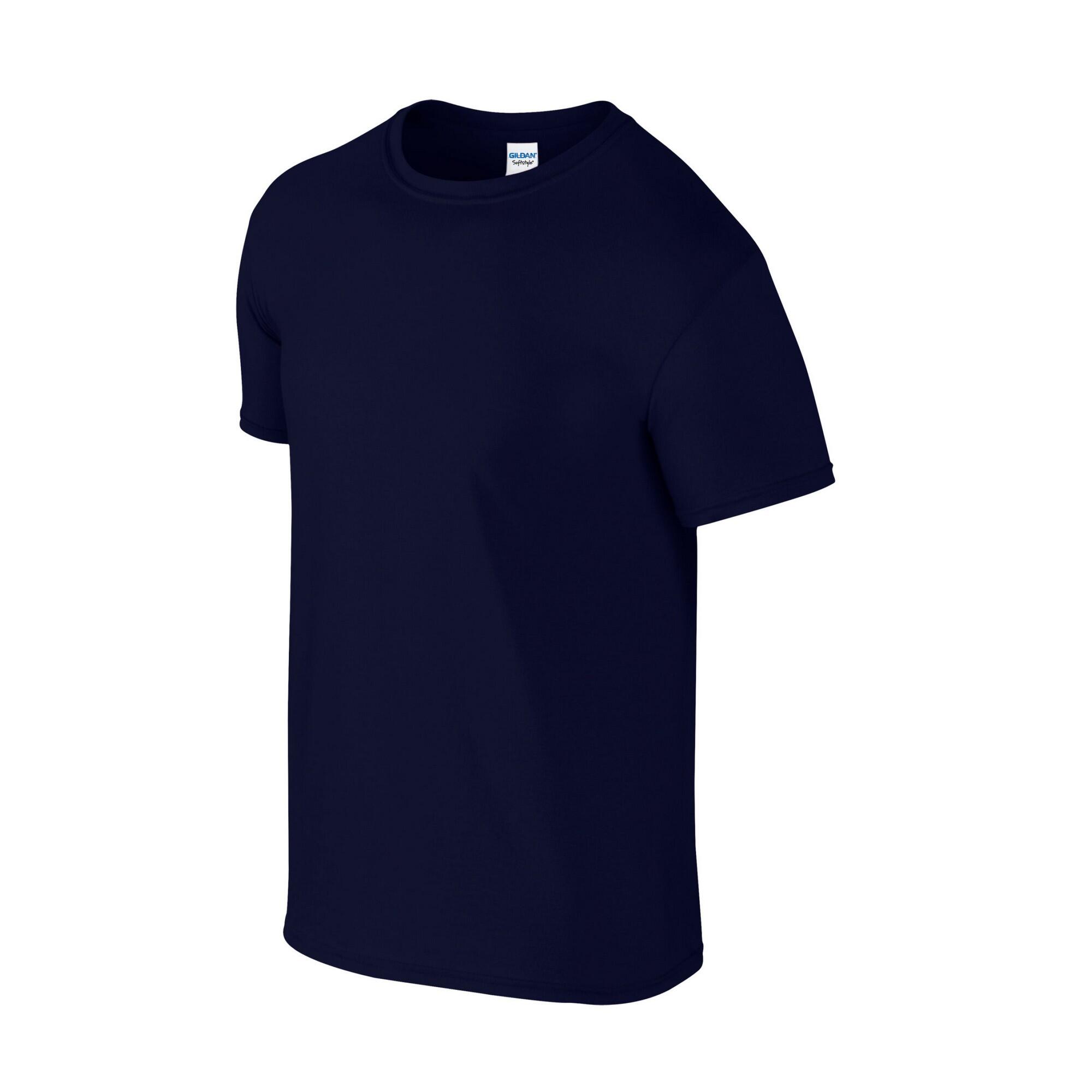 Tshirt SOFTSTYLE Adulte (Bleu Marine) 3/3