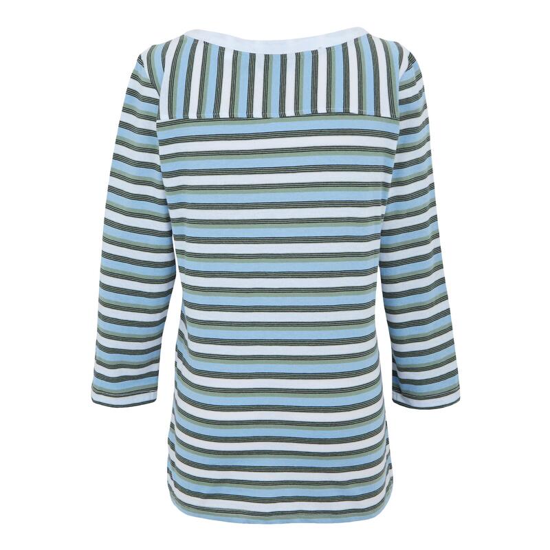 Tricou Drumeții În Natură Regatta Baylette II In Dungi Femei