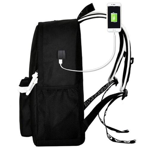 Mochila para niños con reflectantes para el colegio, 19 litros, con LED 3/7