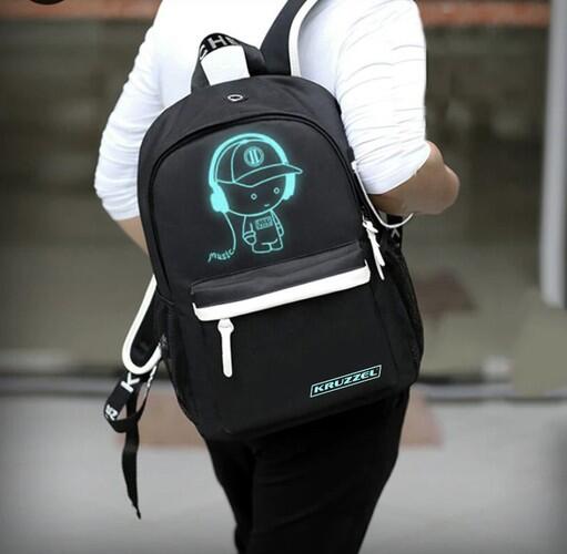 Mochila para niños con reflectantes para el colegio, 19 litros, con LED 2/7