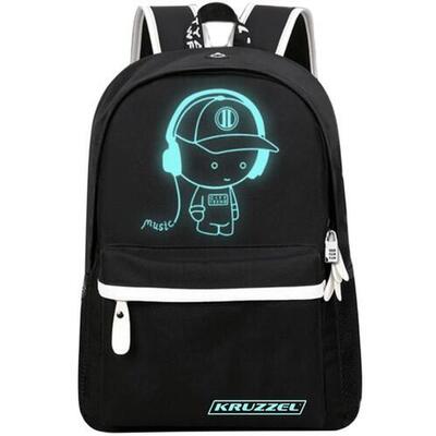 Plecak Szkolny Miejski Odblaskowy Pojemny Piórnik Młodzieżowy