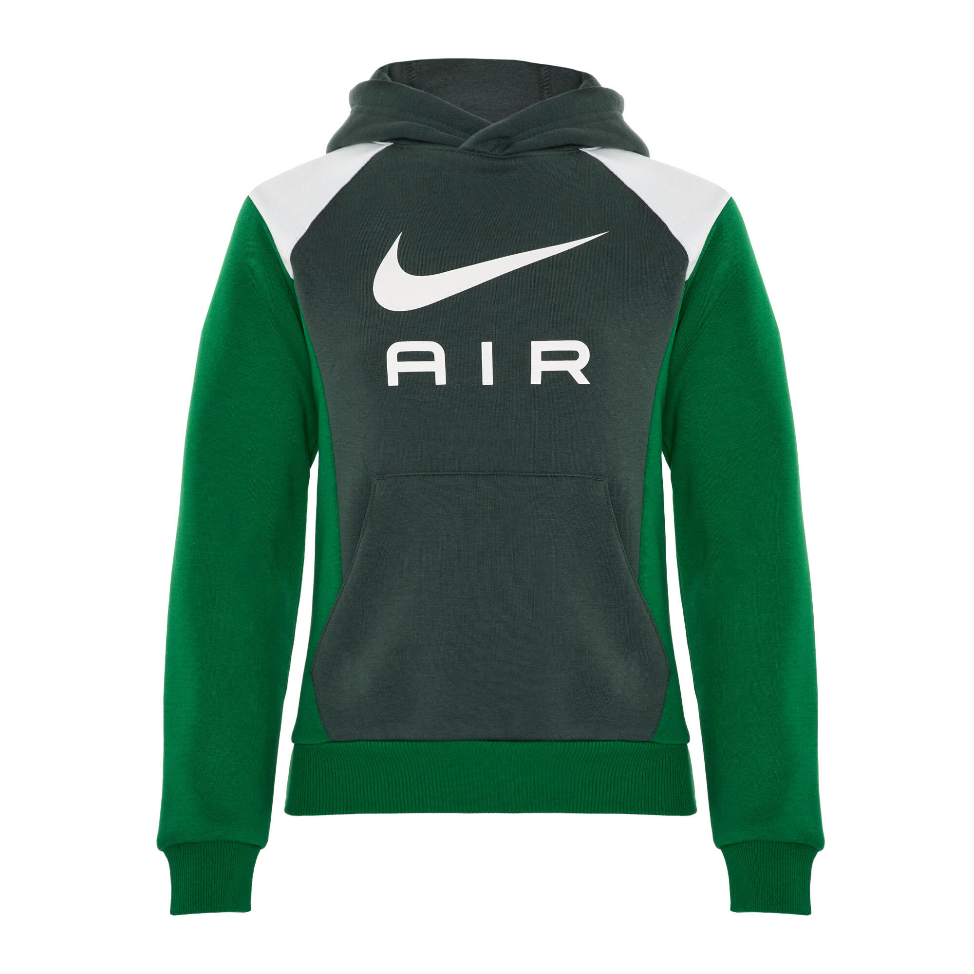 Sweatshirts polaires pour enfant Nike mode air hoodie vert 4/4