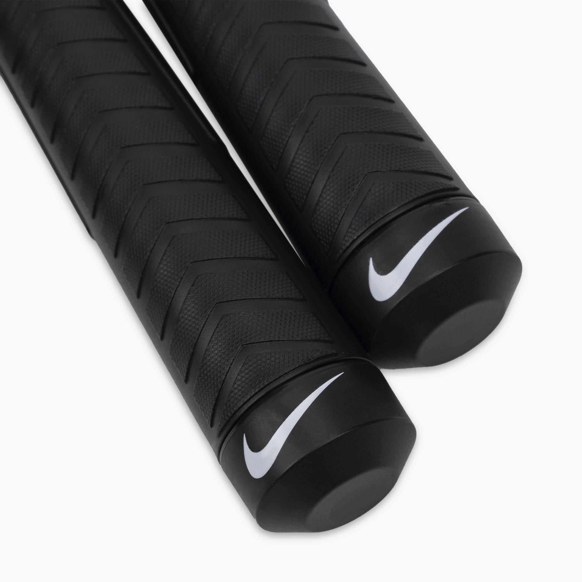 NIKE SPEED ROPE WEIGHTED BLACK 3/5