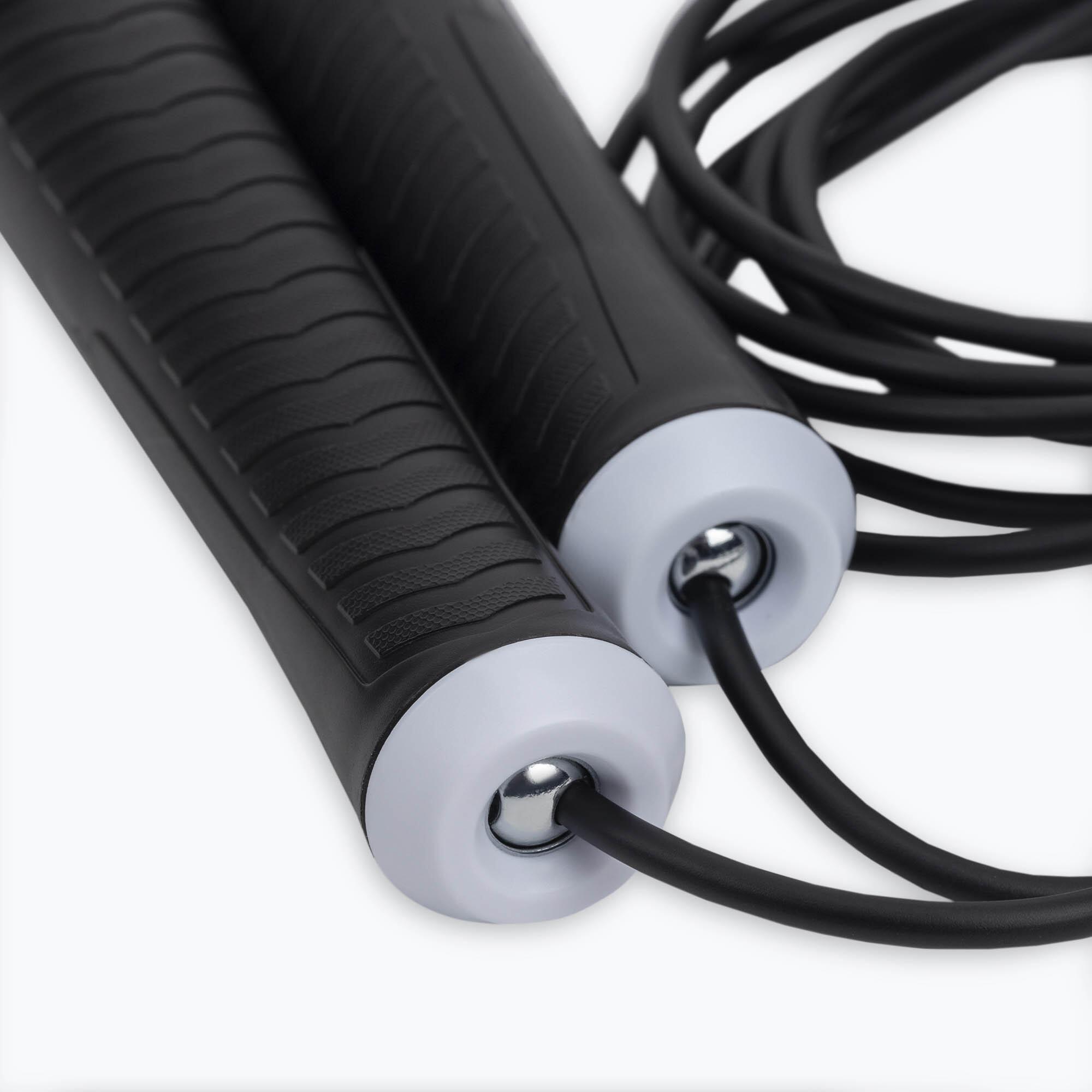 NIKE SPEED ROPE WEIGHTED BLACK 2/5